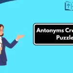 Antonyms Crossword Puzzle