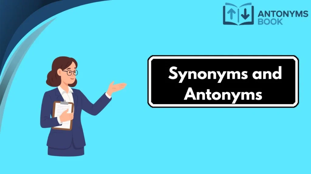 Synonyms and Antonyms