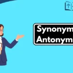 Synonyms and Antonyms PDF