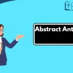 Abstract Antonyms
